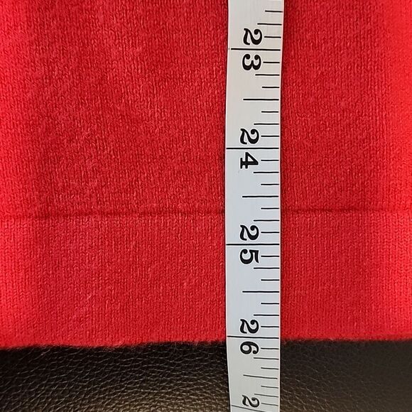 French Connection Mars red cowel neck tunic sweater Size L - Picture 10 of 10